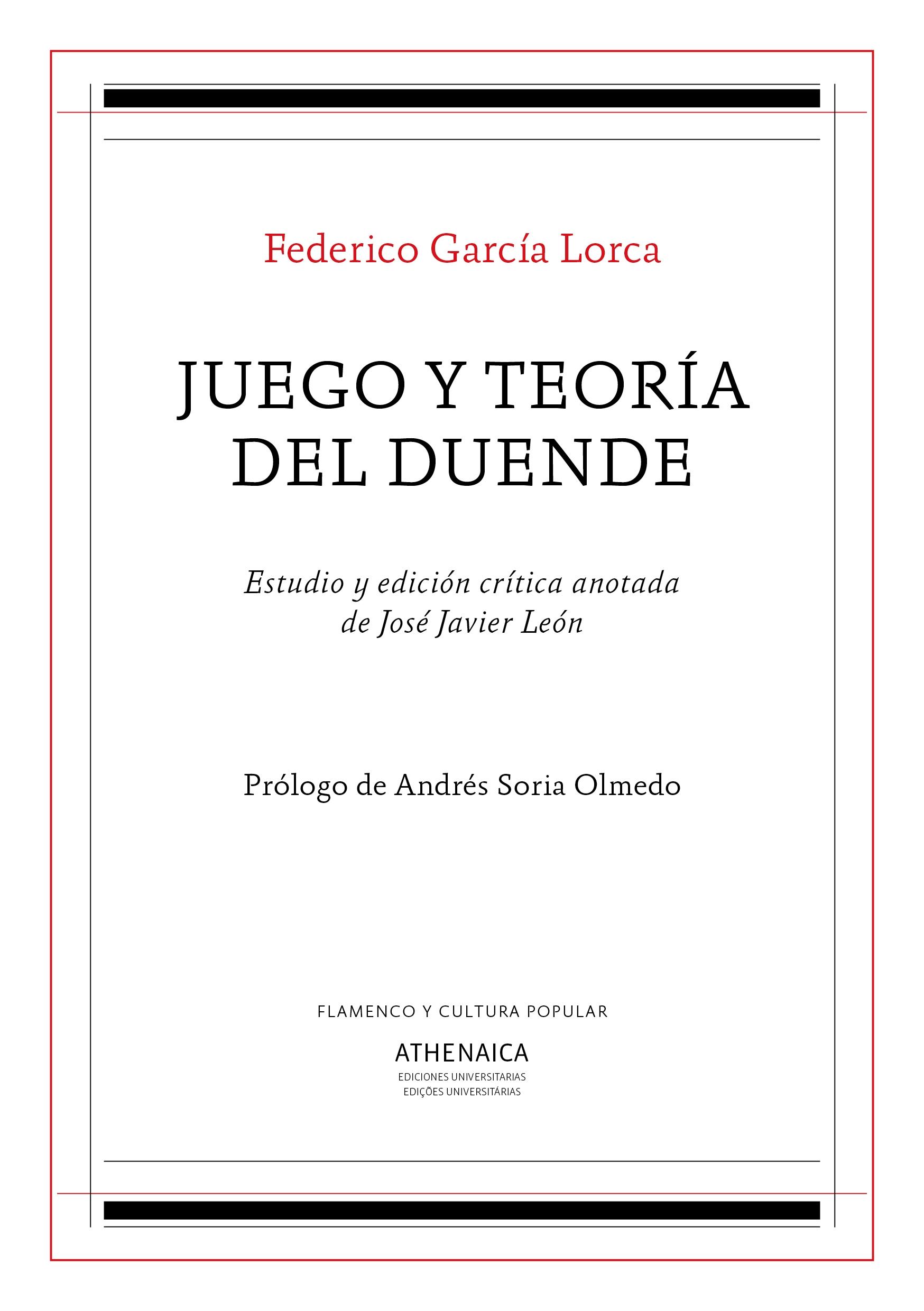 Juego y Teoría del Duende