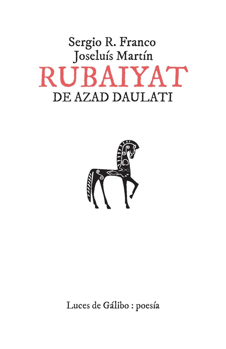 RUBAIYAT DE AZAD DAULATI