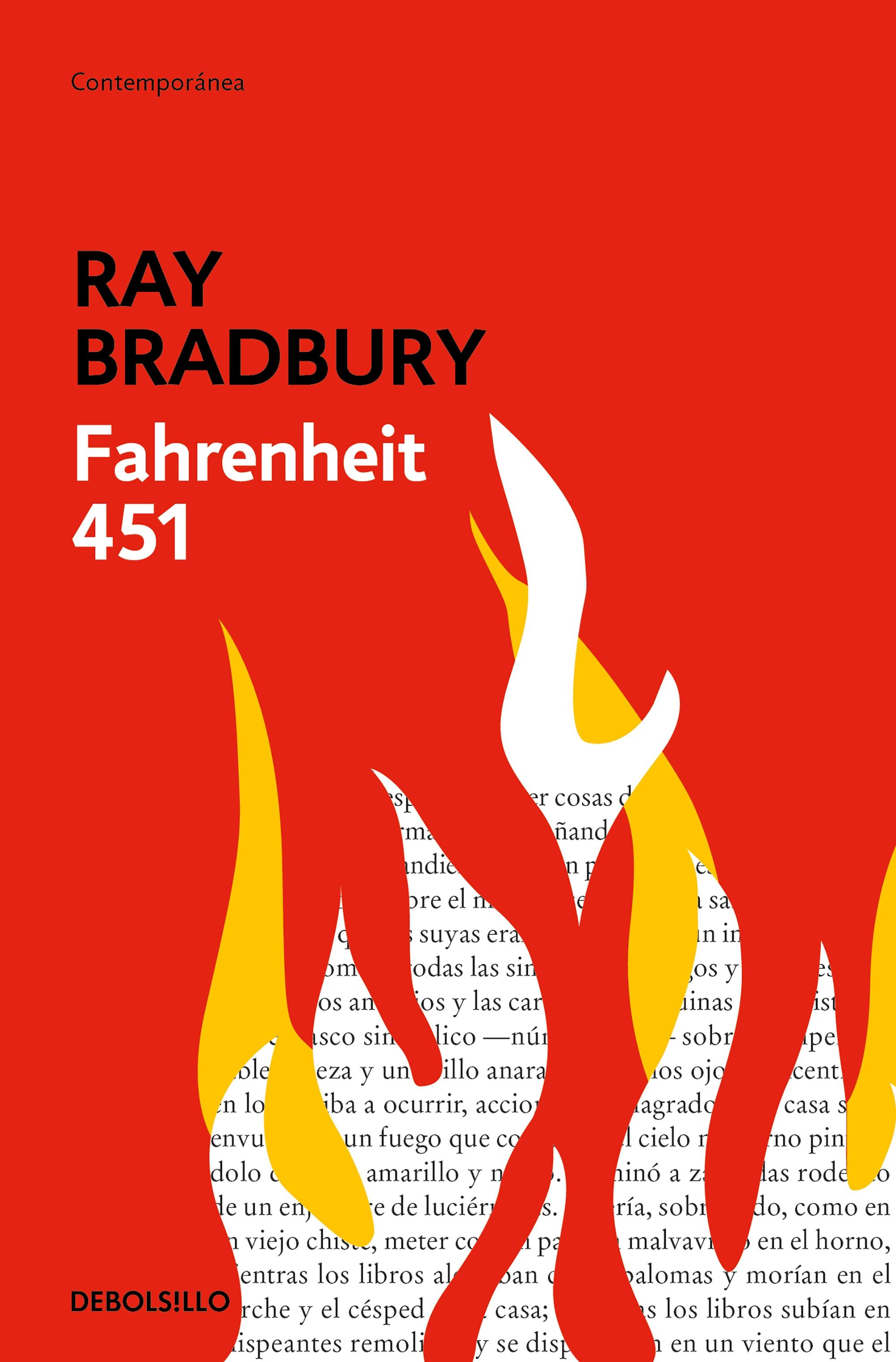 Fahrenheit 451 por Ray Bradbury, Portada de la primera edición