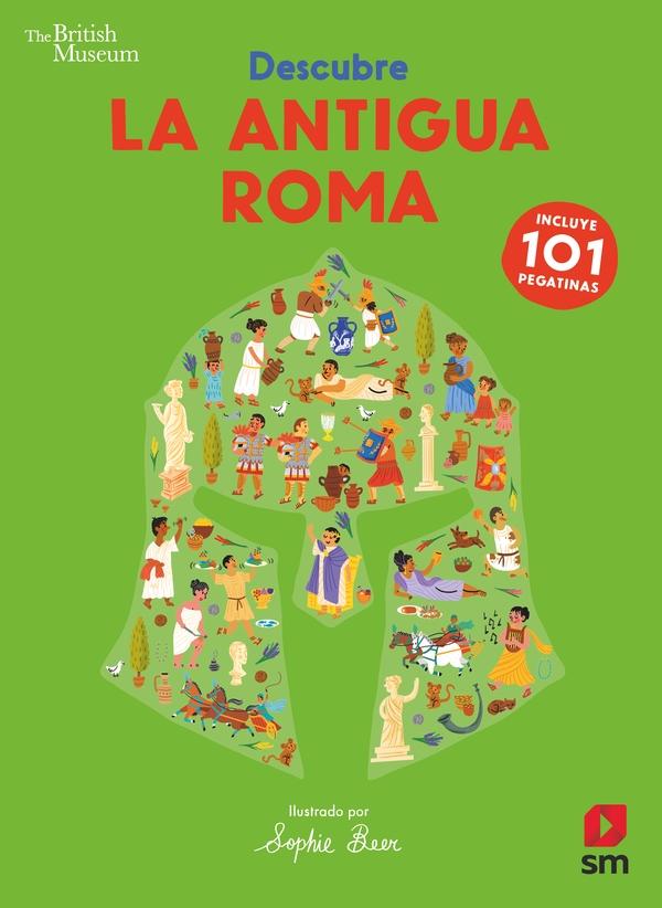 Descubre la Antigua Roma (cuaderno de pegatinas)