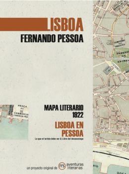 Lisboa en Pessoa "Mapa Literario 1922". 