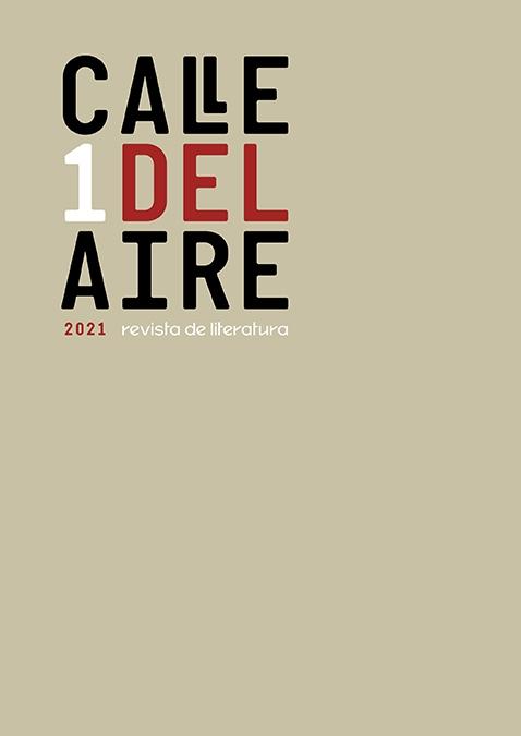 Calle del Aire. Revista de literatura. 1 "Abril-Mayo 2021". 