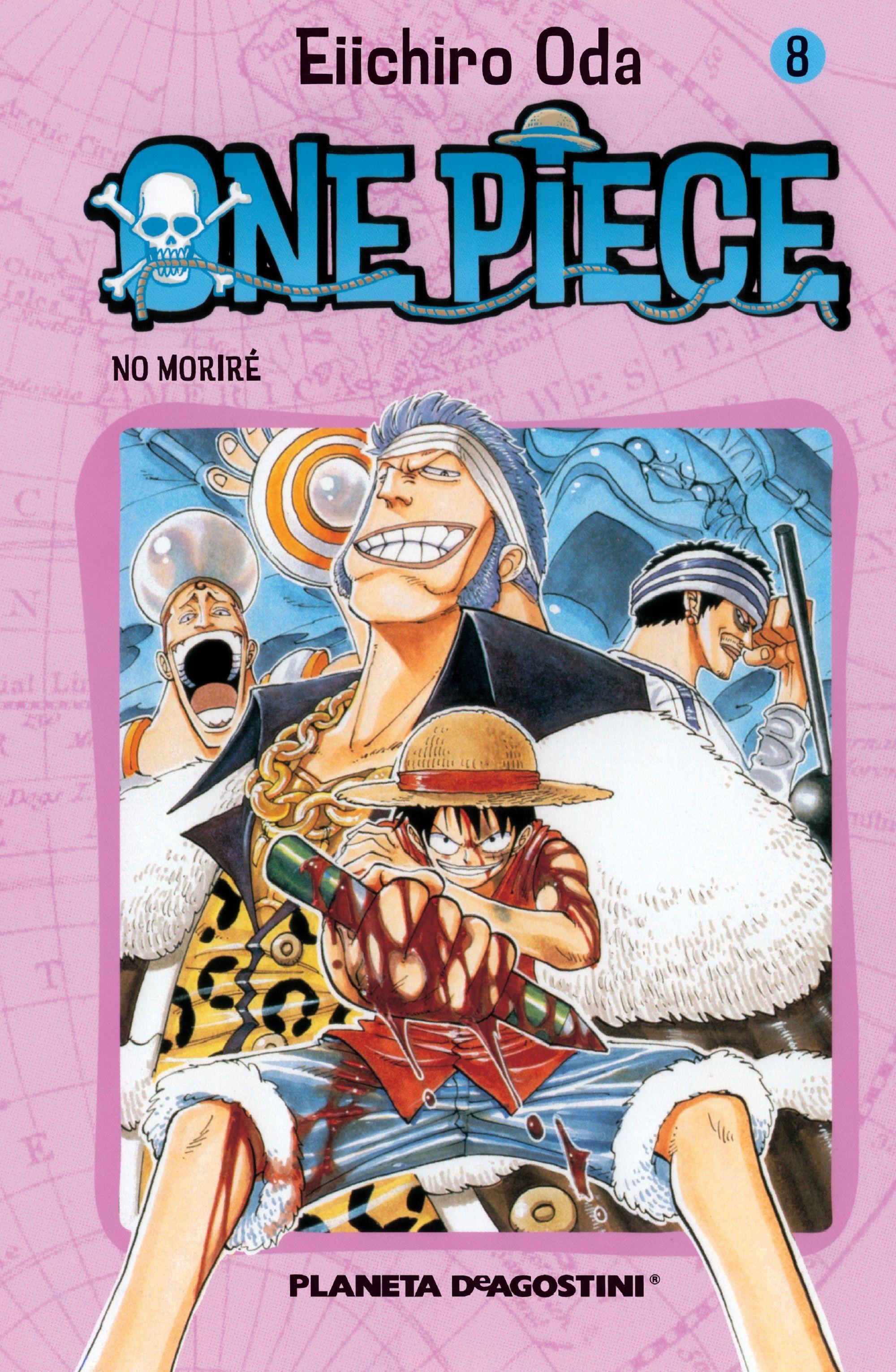 One Piece nº 08 "No moriré". 