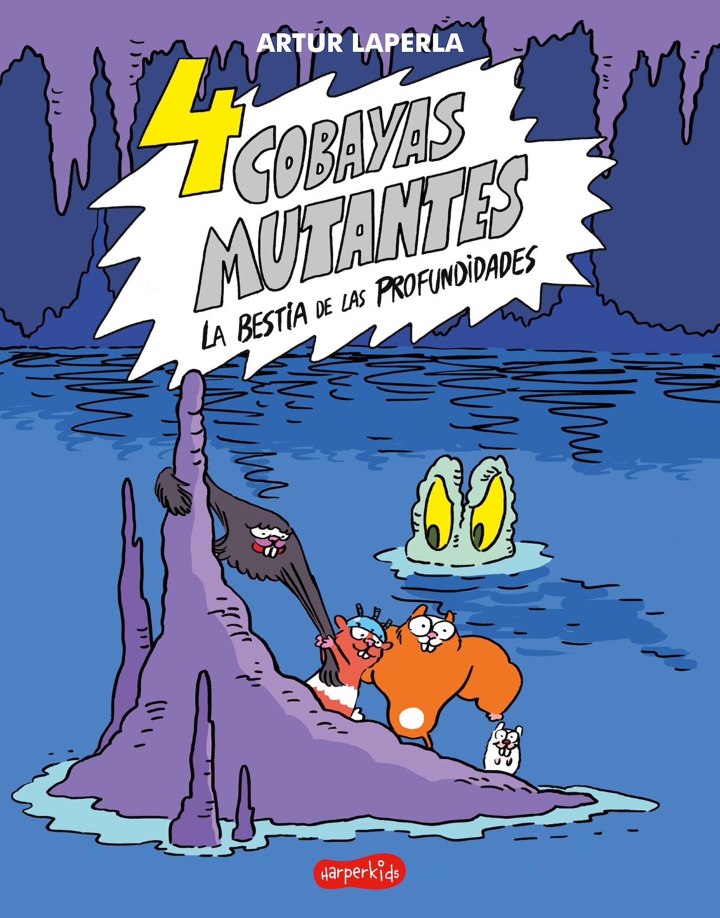 4 Cobayas Mutantes 2. la Bestia de las Profundidades. 