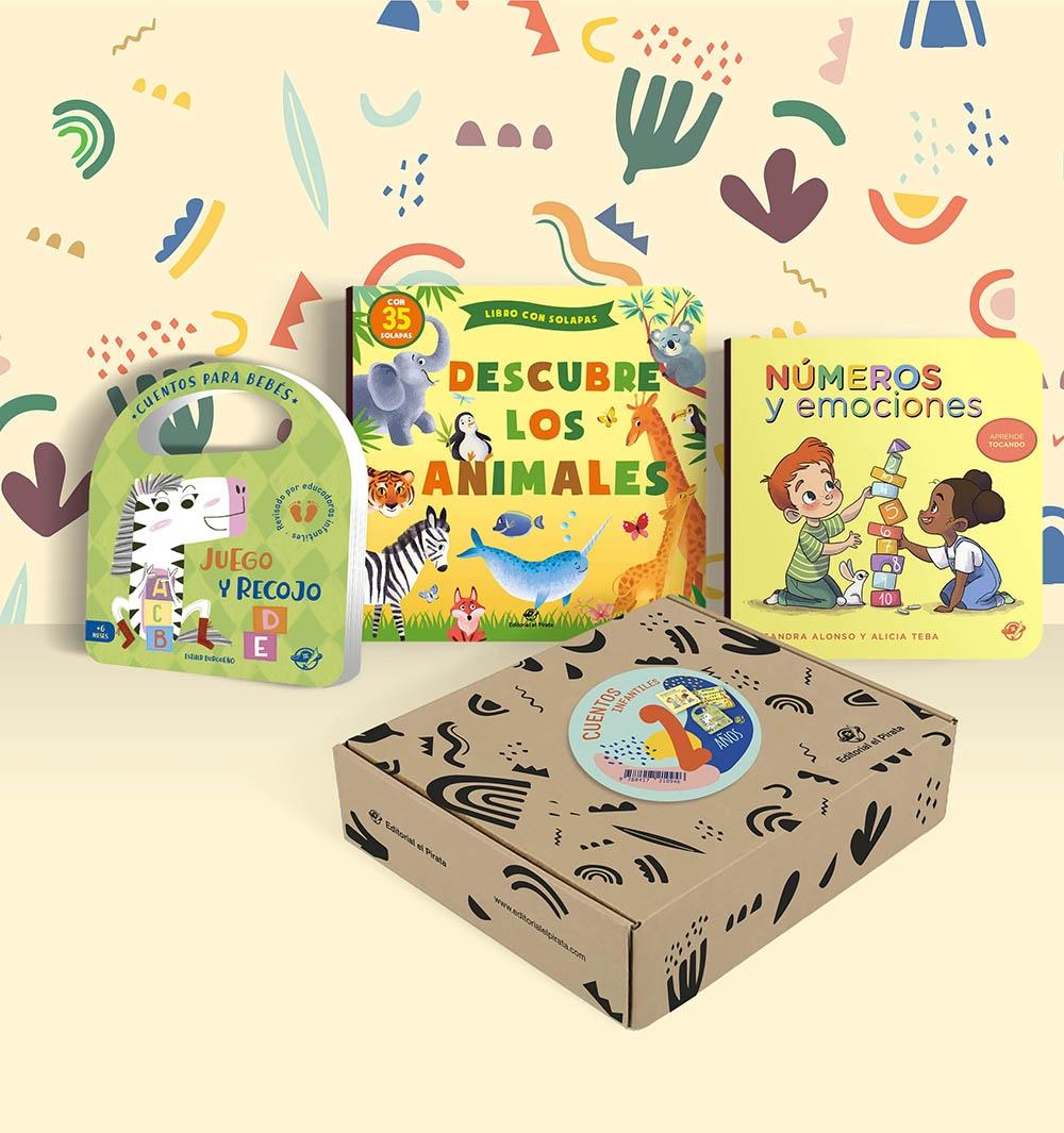 Cuentos Infantiles 2 Años "Lote de 3 Libros para Regalar a Niños de 2 Años". 