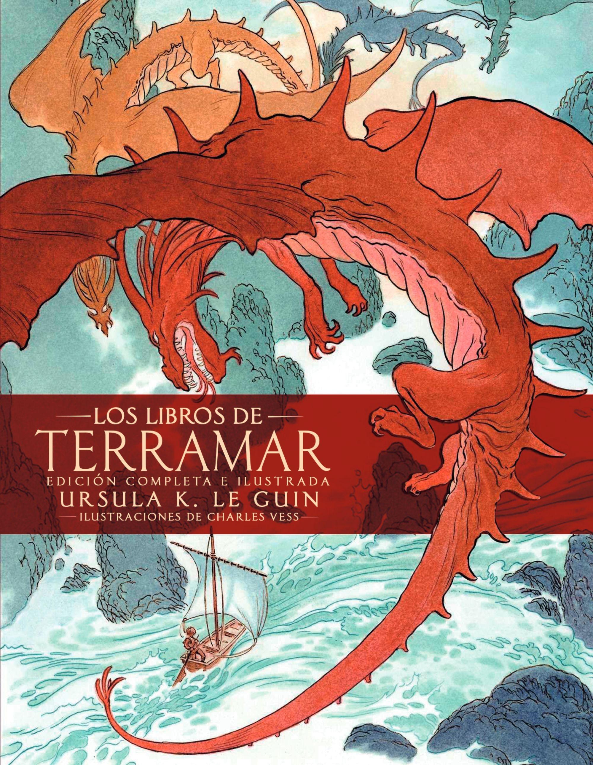Los Libros de Terramar. Edición Completa Ilustrada. 