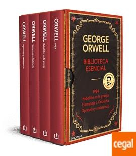 Biblioteca esencial George Orwell  "(1984 | Rebelión en la granja | Homenaje a Cataluña | Opresión y resistencia)"