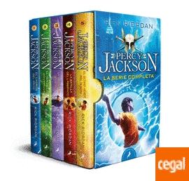 Estuche Percy Jackson - la Serie Completa "El Ladrón del Rayo | el Mar de los Monstruos | la Maldición del Titán | la Batalla del Laberinto | el Úl". 
