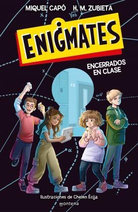 Enigmates ¡Encerrados en Clase! ( 1) "Resuelve el Misterio con Enigmas, Acertijos y Juegos de Lógica"