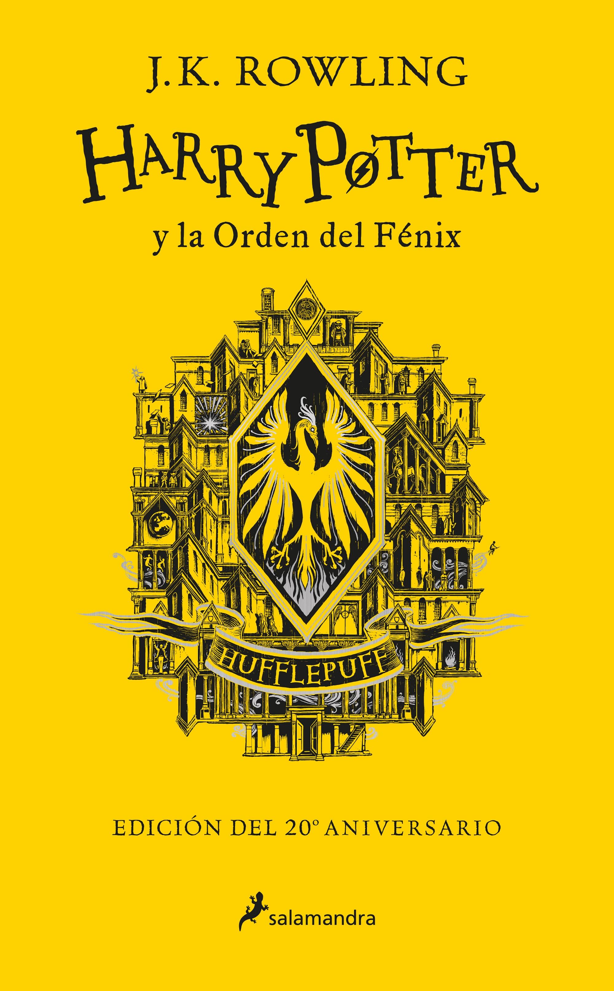 Harry Potter y la Orden del Fenix Edicion "Edicion Hufflepuff del 20º Aniversario"