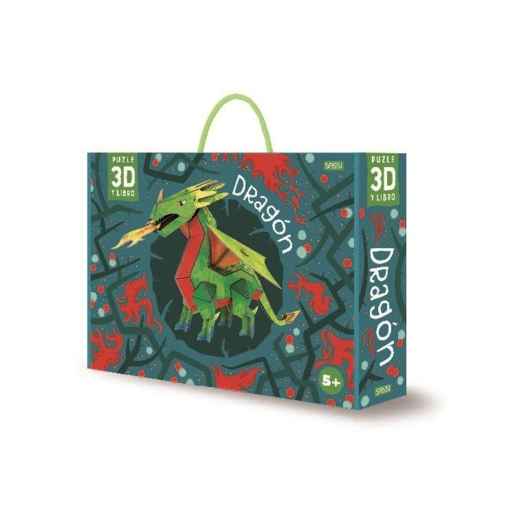 Dragon. 3D Niños. Con maqueta. Edic. ilustrado (Español)