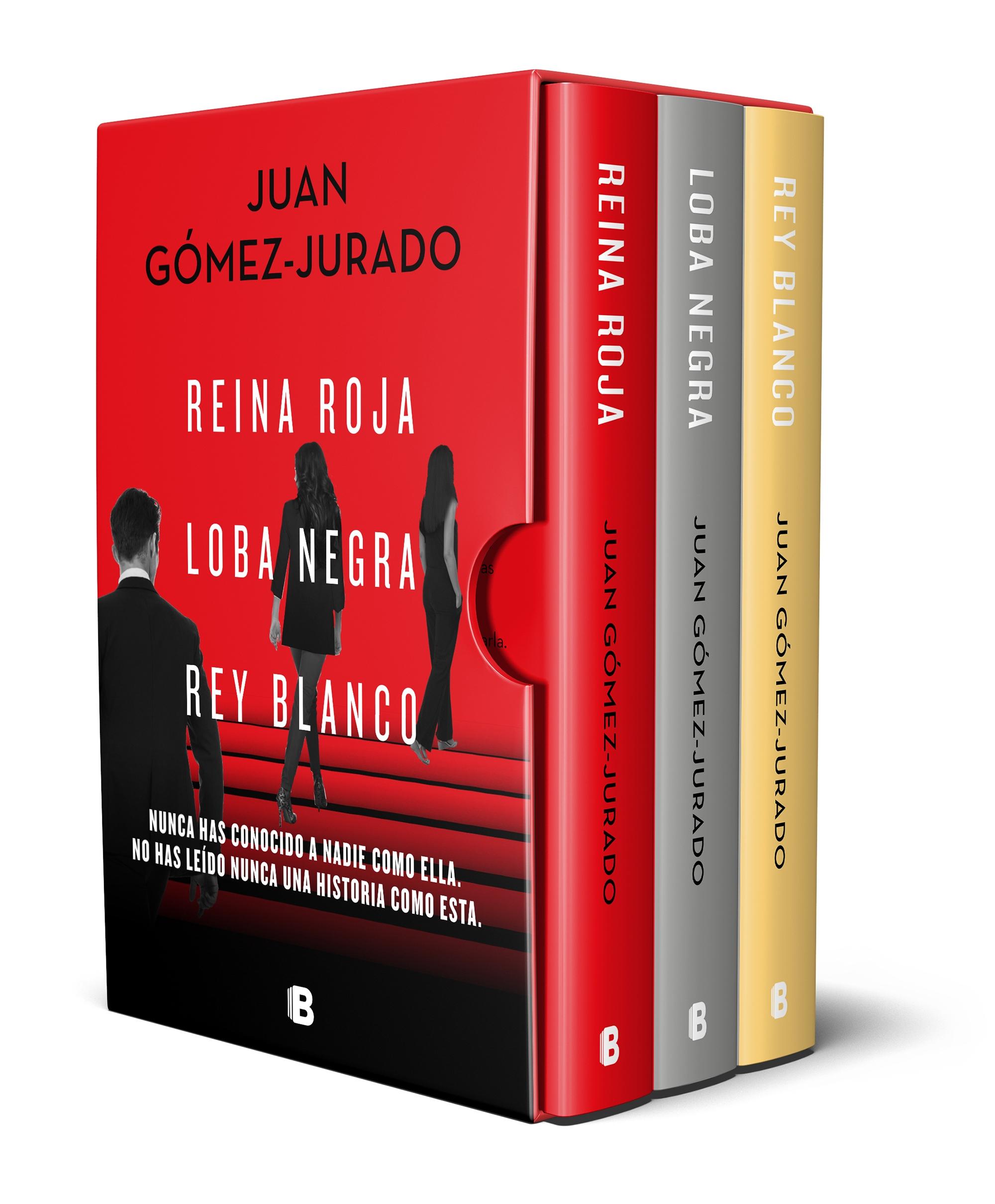 Pack Trilogía Reina Roja  "Reina Roja | Loba Negra | Rey Blanco". 