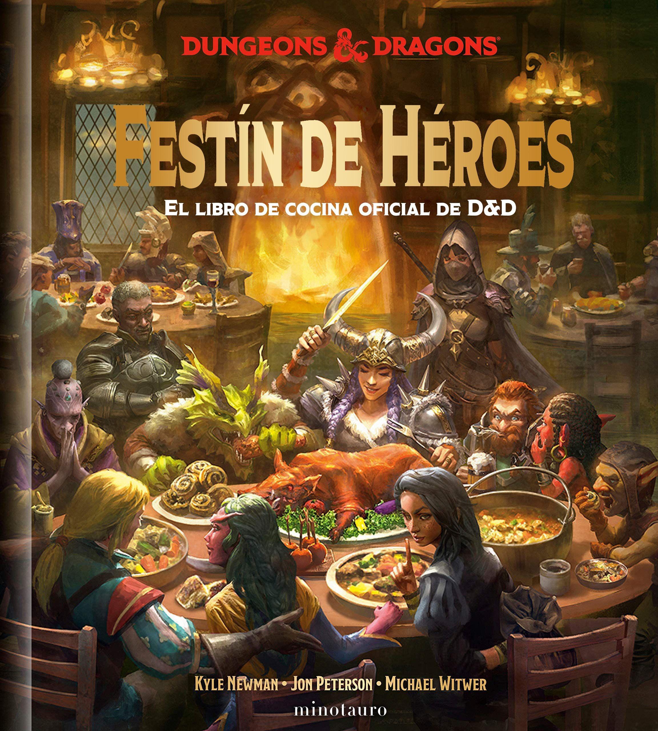 Festín de Héroes "El Libro de Cocina Oficial de D&D". 