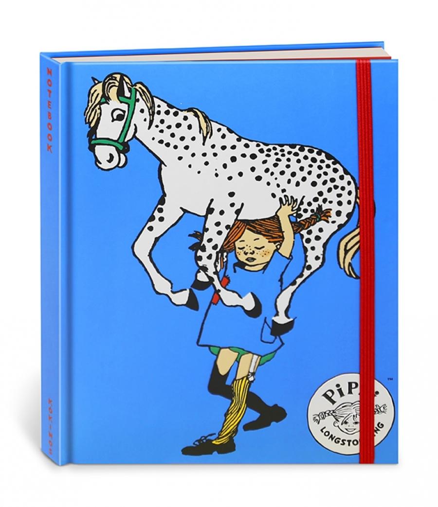 Cuaderno Pippi Calzaslargas. 