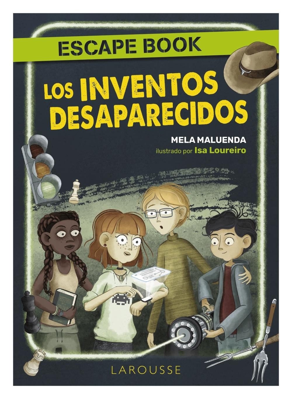 Los inventos desaparecidos. Escape book. 