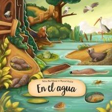 En el agua. 