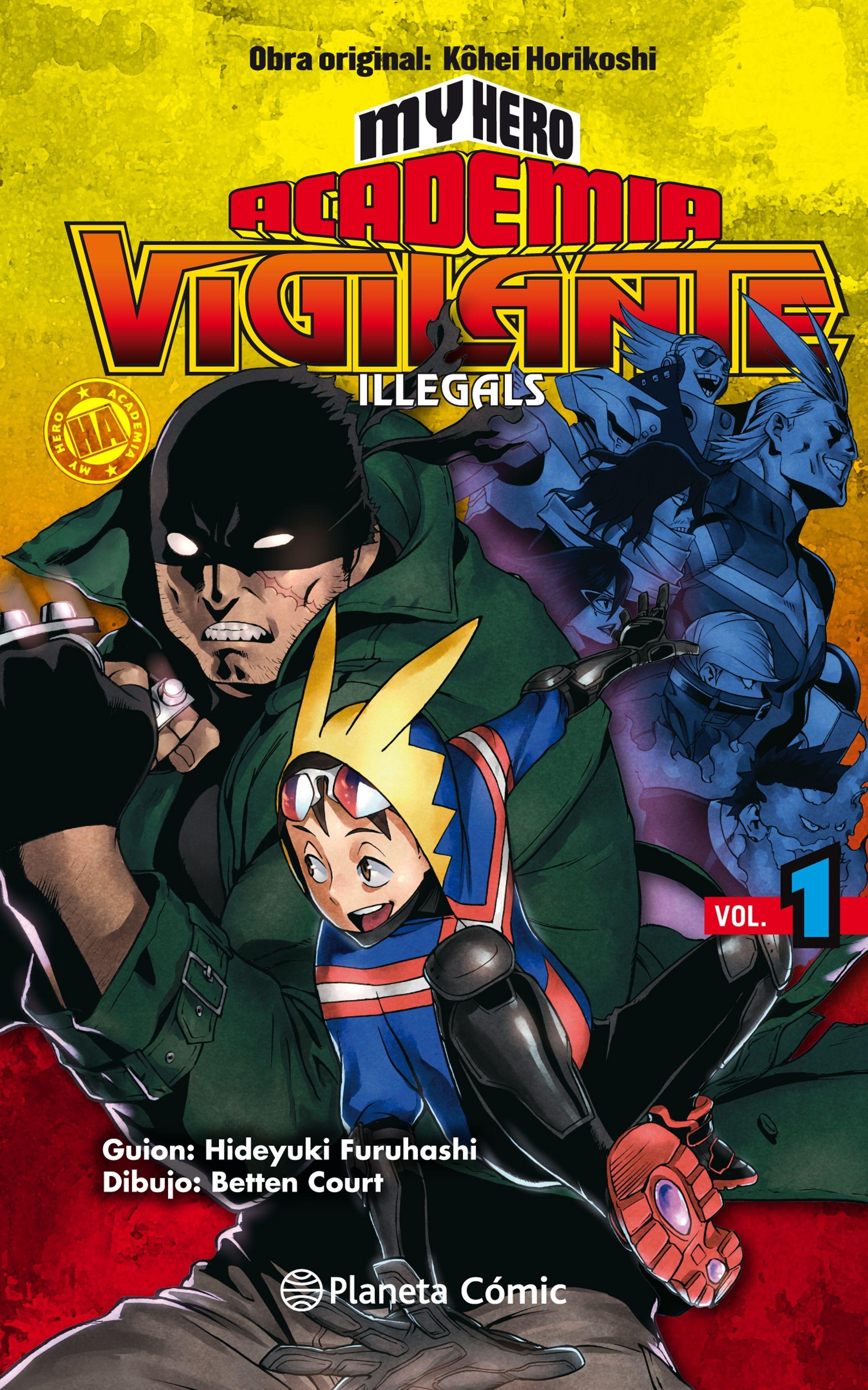 My Hero Academia Vigilante Illegals Nº 01. 