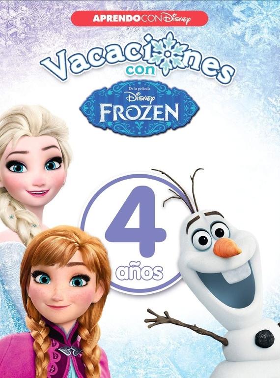 Vacaciones con Frozen. 4 Años (Aprendo con Disney). 