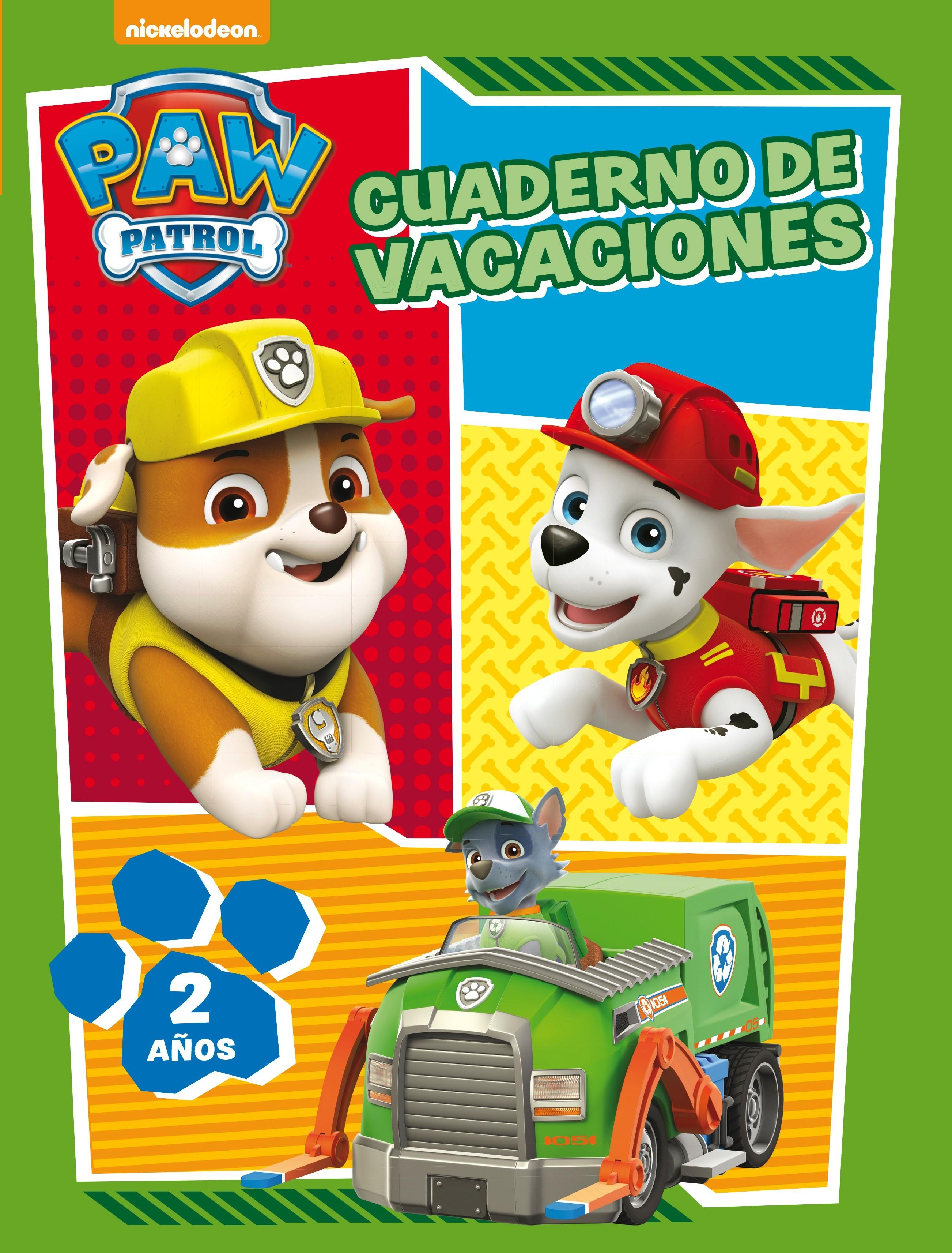 Librería Rafael Alberti: Paw Patrol. Cuaderno de Vacaciones - 2 Años |  NICKELODEON | ALTEA |