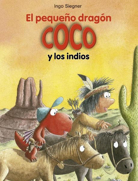 10. El pequeño dragón Coco y los indios