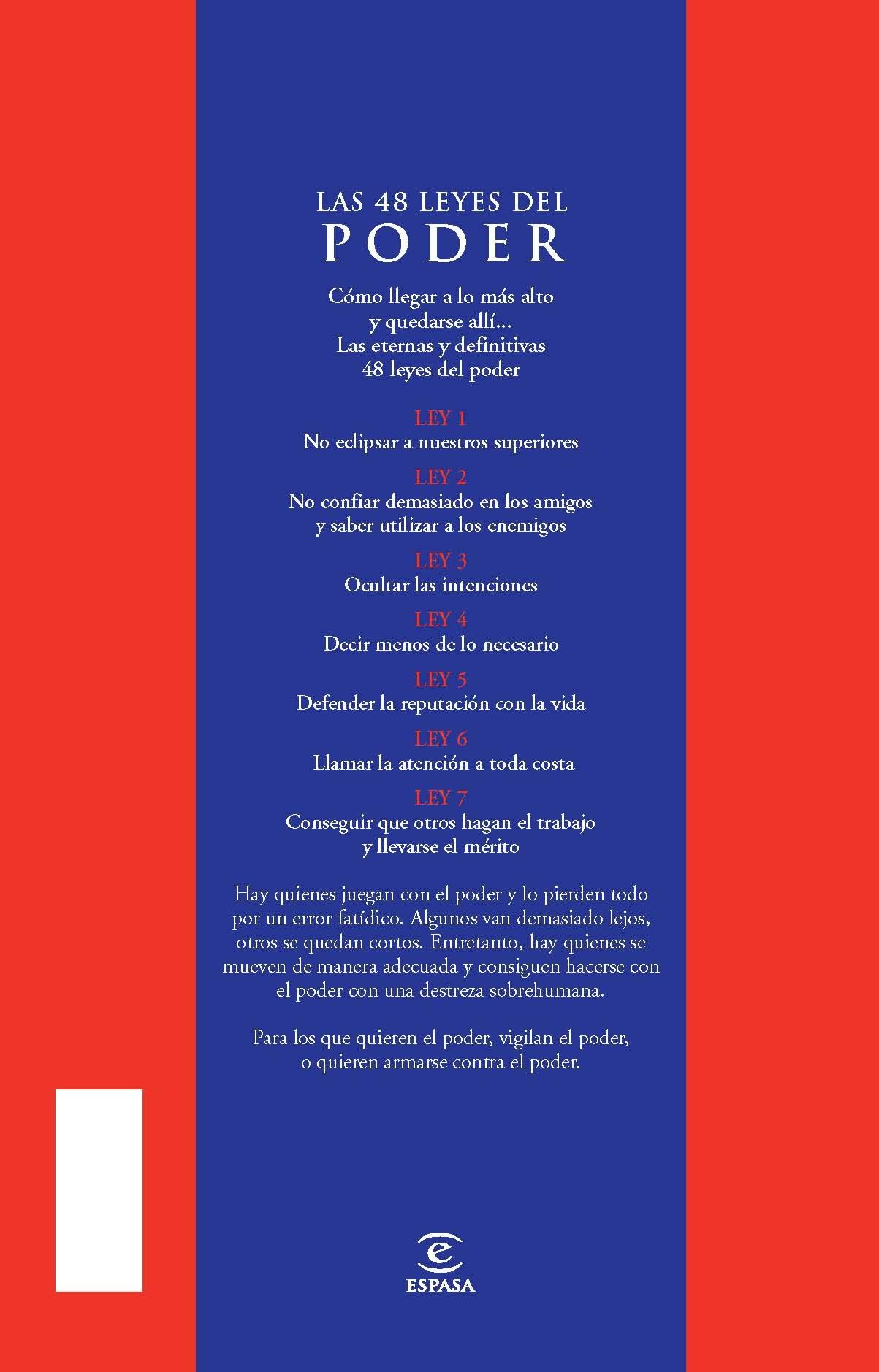 Las 48 Leyes del Poder. Las 48 Leyes del Poder.
