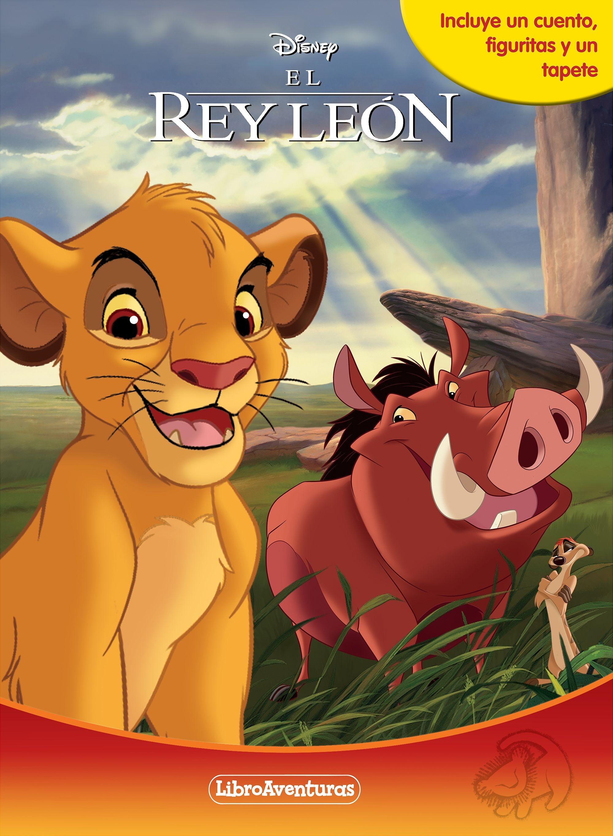 El Rey León. Libroaventuras "Incluye un Cuento, Figuritas y un Tapete". 