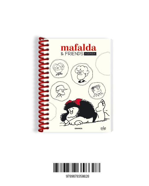 Agenda Mafalda Perpetua & Friends Blanco. Agenda Mafalda Perpetua & Friends Blanco.