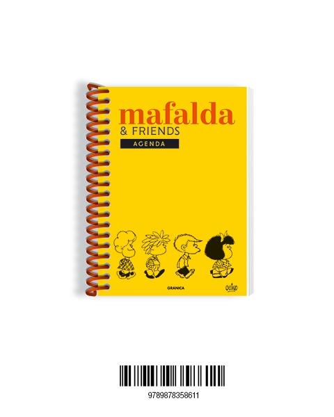 Agenda Mafalda Perpetua & Friends Amarilla. 