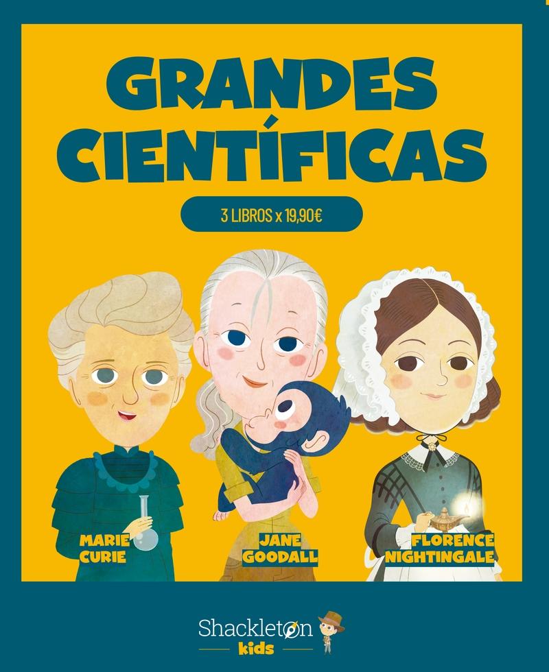 Grandes Científicas "Estuche con 3 Libros". 