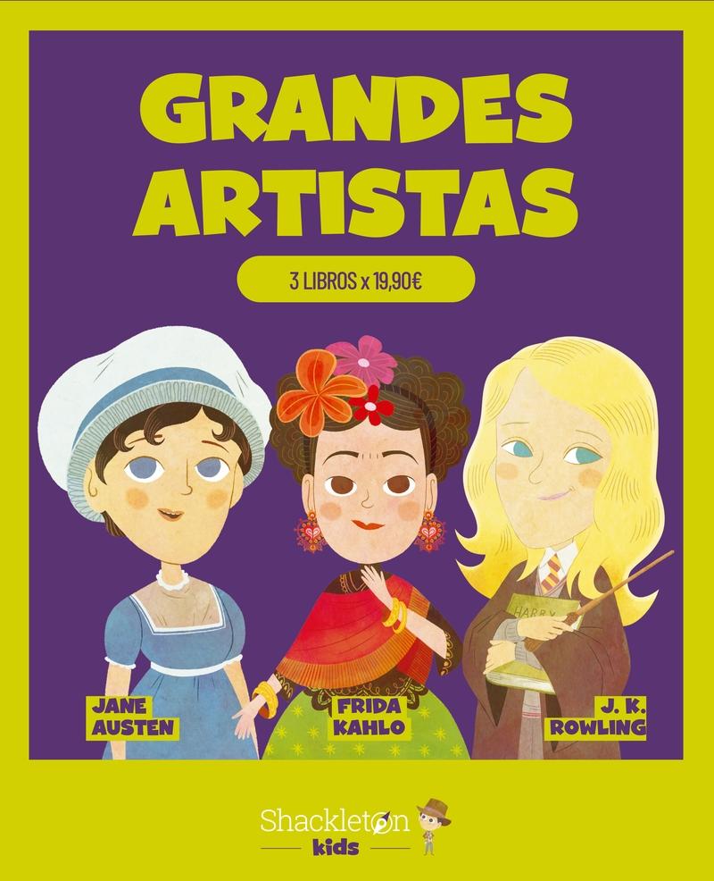 Grandes Artistas "Pack 3 Libros". Grandes Artistas "Pack 3 Libros".