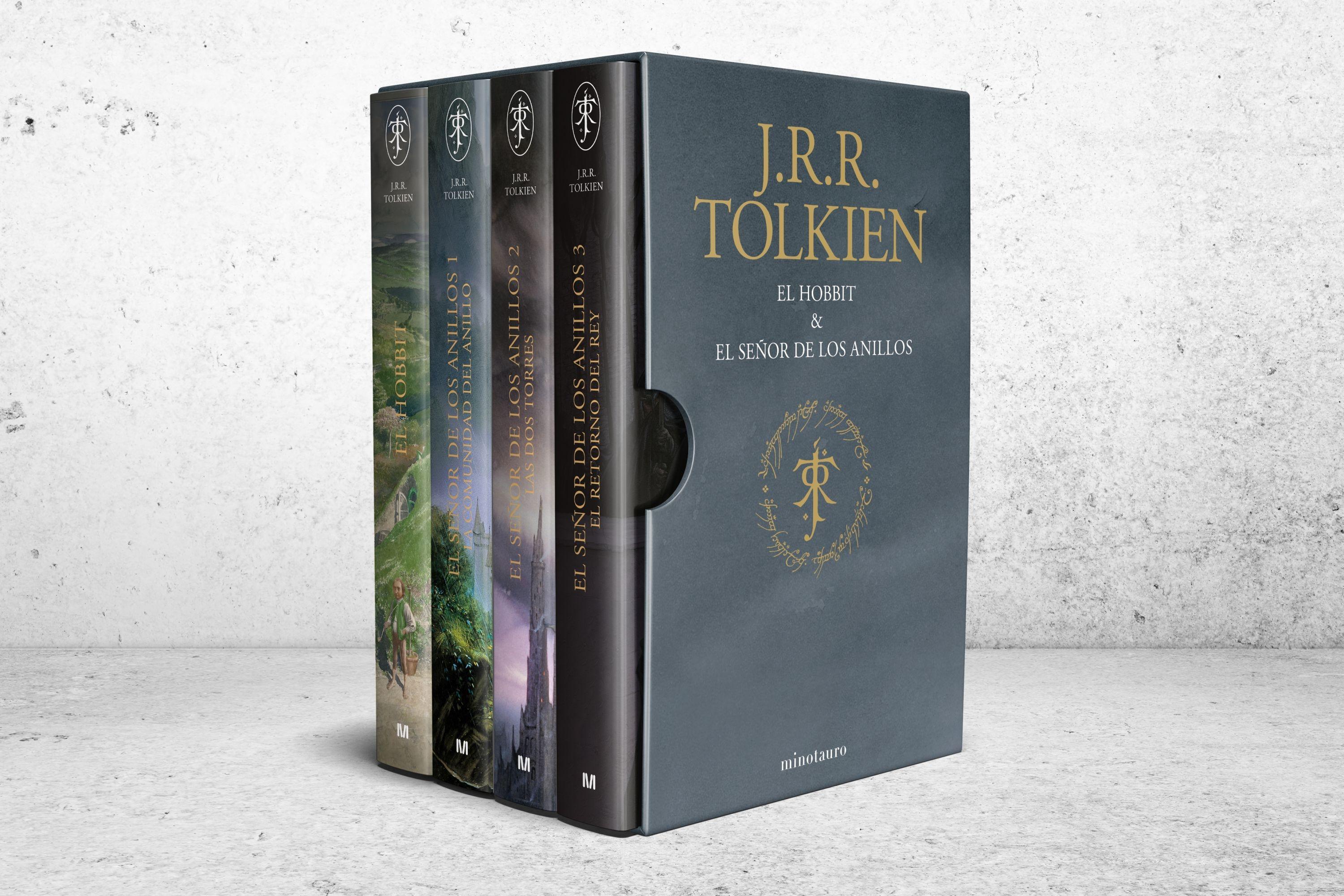 Estuche Tolkien (El Hobbit + el Señor de los Anillos). 