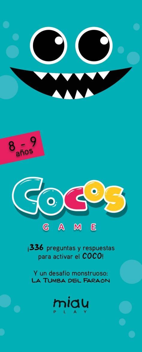 Cocos game 8-9 años "336 preguntas y respuestas para darle al coco". 