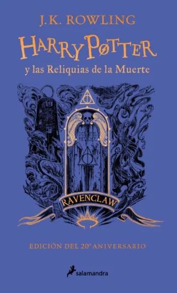 Harry Potter 7: las Reliquias de la Muerte "Edición 20 Aniversario Ravenclaw". 