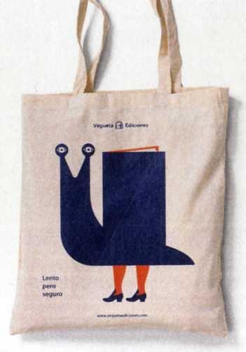 Tote Bag Caracol Lento pero Seguro