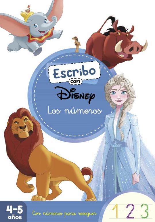 Escribo con Disney: los Números . 