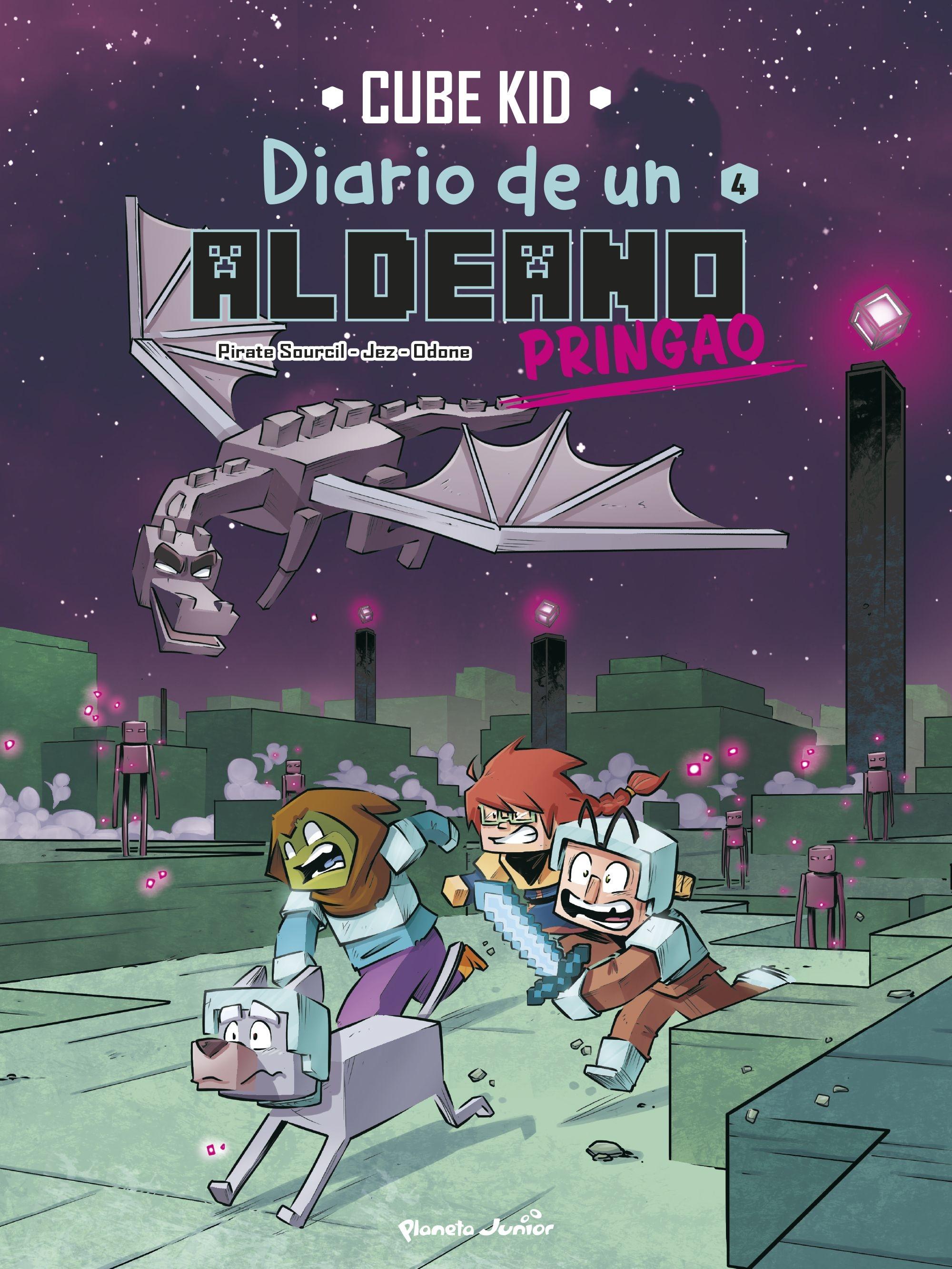 Minecraft. Diario de un Aldeano Pringao. Cómic 4 "Bienvenidos al End"