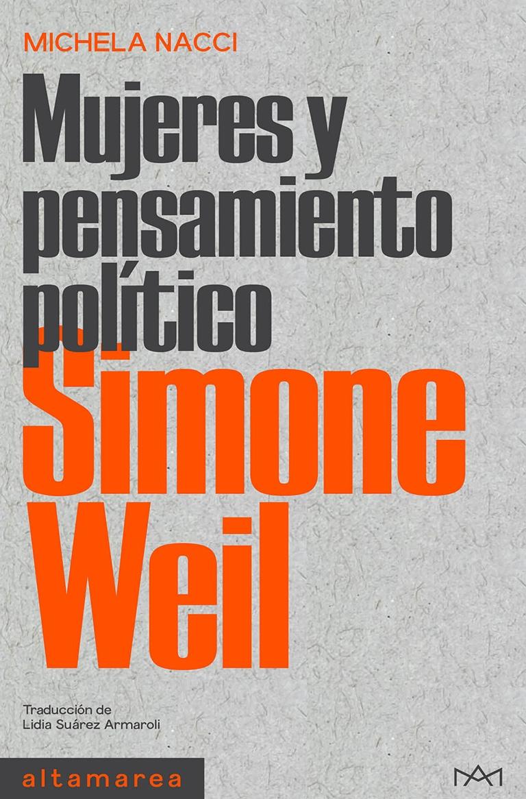 Simone Weil "Mujeres y Pensamiento Político"