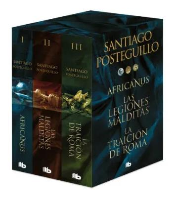 Trilogía Africanus  "Edición Pack con el Hijo del Consul | las Legiones Malditas | la Traición de Roma". 