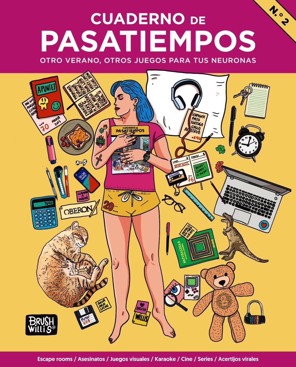 Cuaderno de Pasatiempos N.º 2 "Otro Verano, Otros Juegos para tus Neuronas"