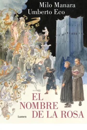 El Nombre de la Rosa (Novela Gráfica) "Milo Manara y Umberto Eco"