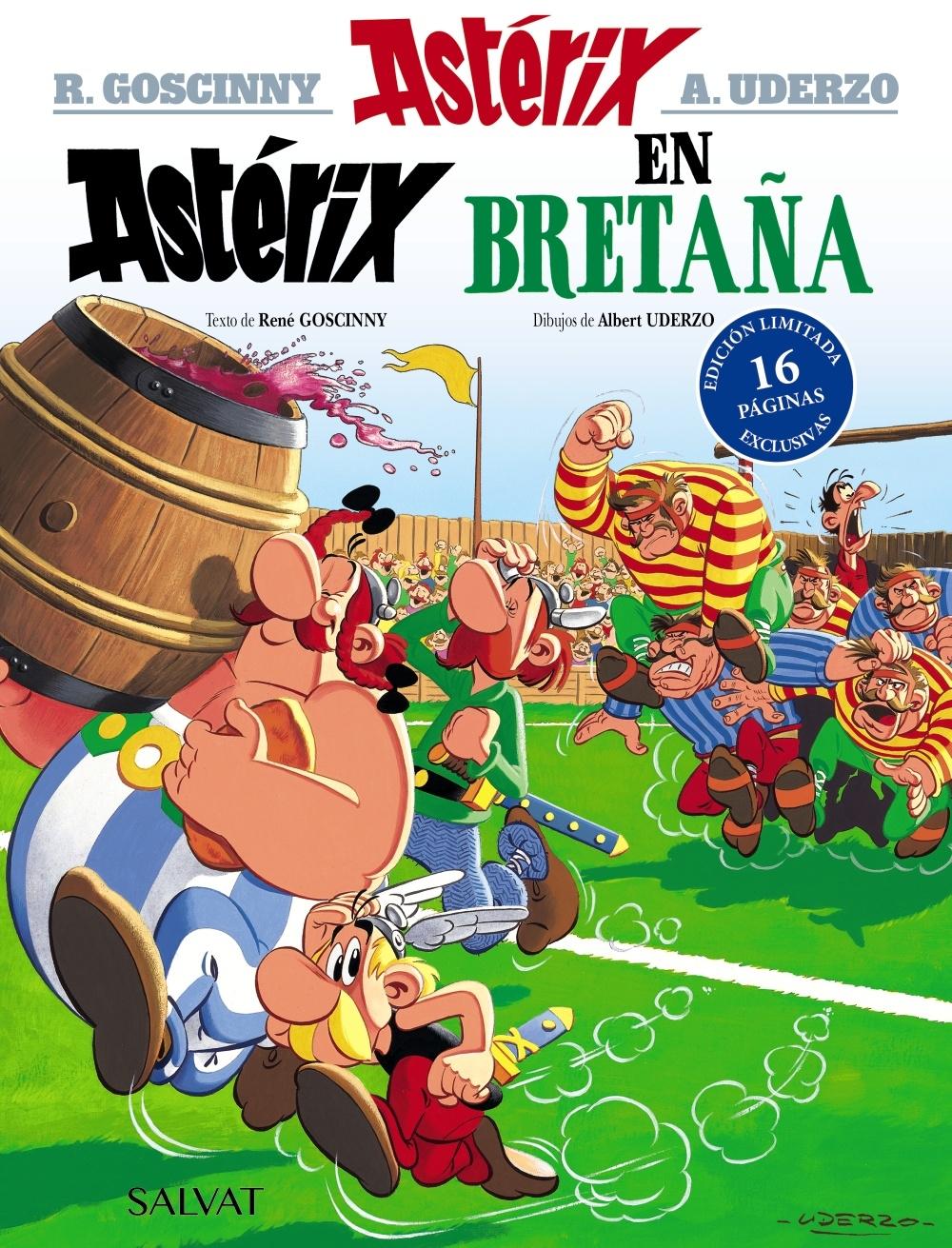 Astérix 8 - Astérix en Bretaña. Edición 2023. 