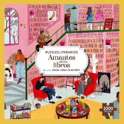 Amantes de los Libros Puzzle Literario 1000 Pzas