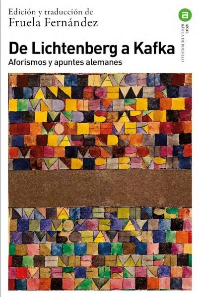 De Lichtenberg a Kafka "Aforismos y Apuntes Alemanes"