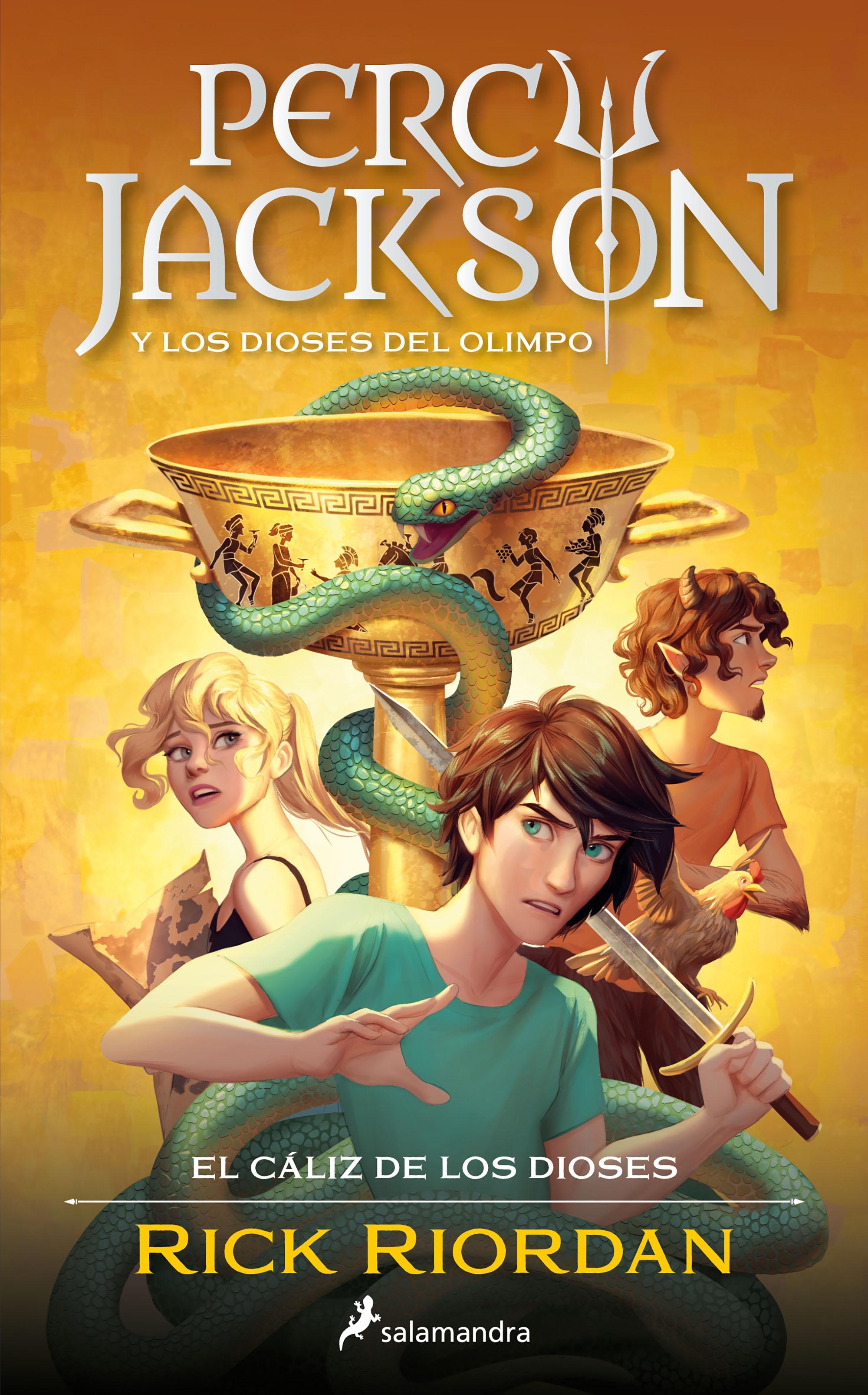 Percy Jackson y el Cáliz de los Dioses (Percy Jackson y los Dioses del Olimpo 6). 