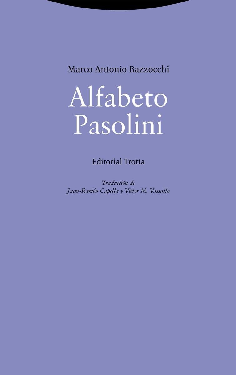 Alfabeto Pasolini. 