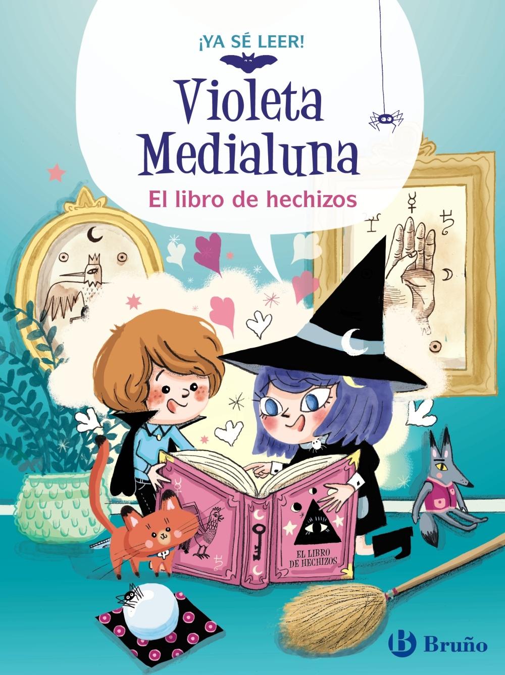 Violeta Medialuna, 1. el Libro de Hechizos