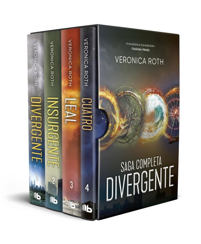 Divergente (Estuche Con: Divergente   Insurgente   Leal   Cuatro)