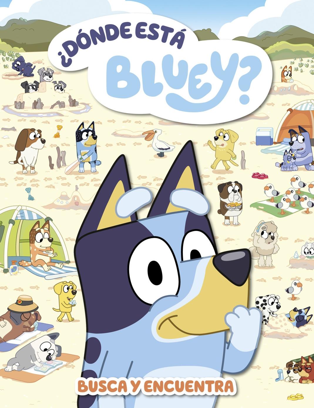 Bluey. Actividades - ¿Dónde Está Bluey?  "Busca y Encuentra"