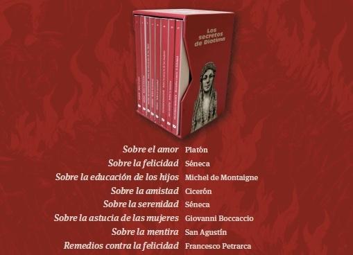 Estuche los Secretos de Diotima. 