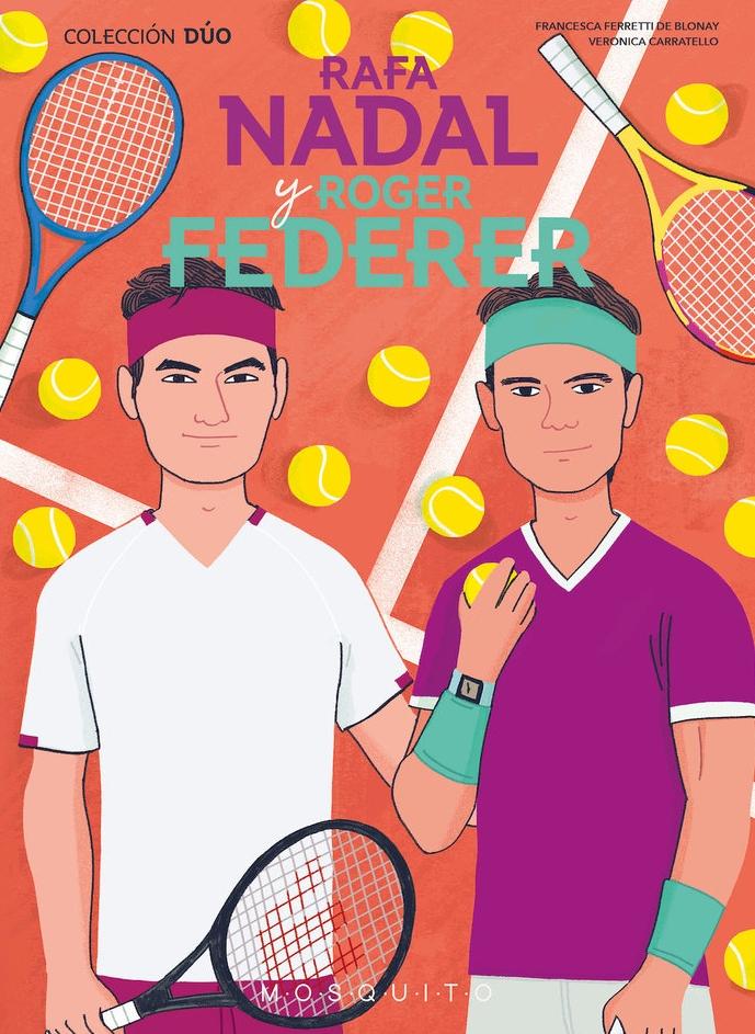 Rafa Nadal y Roger Federer. 